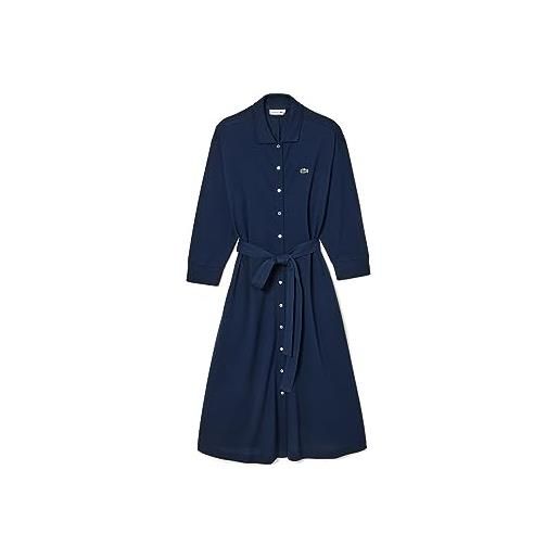 Lacoste-women s dress-ef0850-00, blu navy, 38
