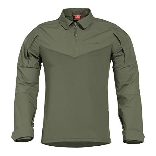 Pentagon ranger shirt, size-medium, colour-camouflaged camicia, verde (grindle green 06cg), uomo