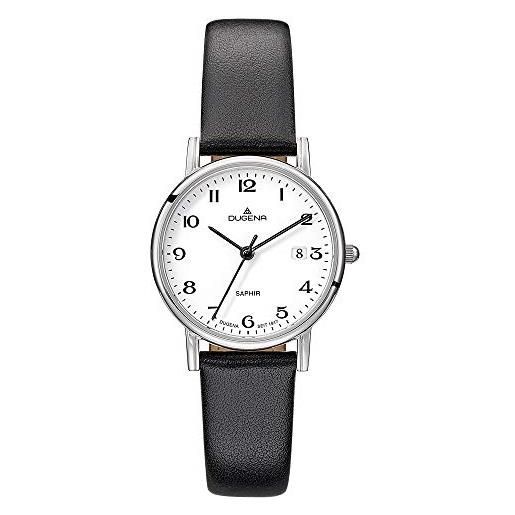 Dugena orologio analogico quarzo donna con cinturino in pelle 4460728