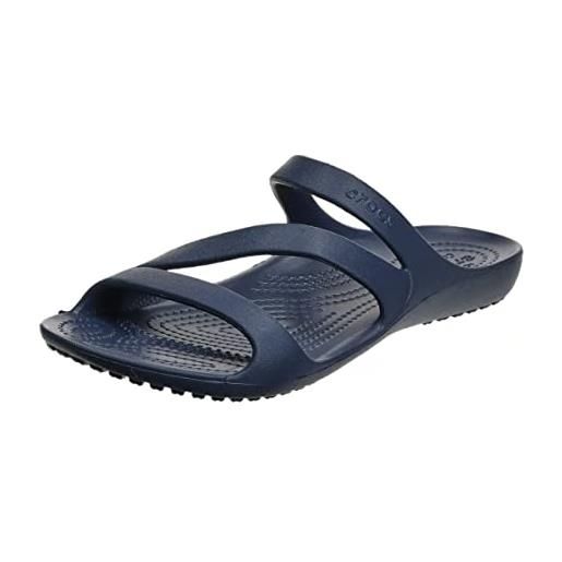Crocs kadee ii sandal w, sandali donna, blu (navy), 42/43 eu