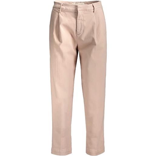 ROY ROGERS pantaloni chino pinces crop maemi donna