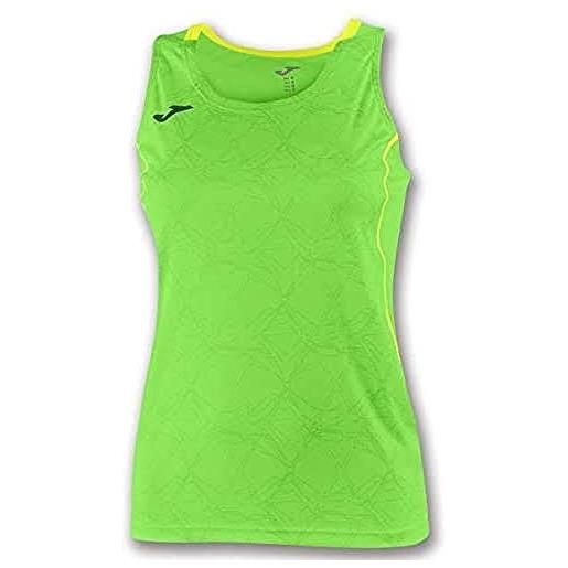 Joma Joma900445.020.4xs-3xs t-shirt olimpia per donna, ragazza, verde fluor, 4xs-3xs