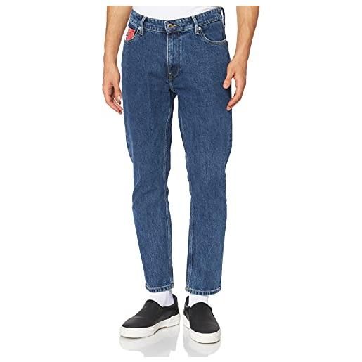 Tommy Jeans dad jean reg tprd be753 svdbrg jeans, denim dark, 32w / 36l uomo