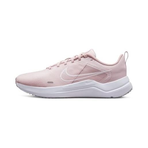 Nike downshifter 12, sneaker donna, rosso (barely rose/white-pink oxford), 40.5 eu