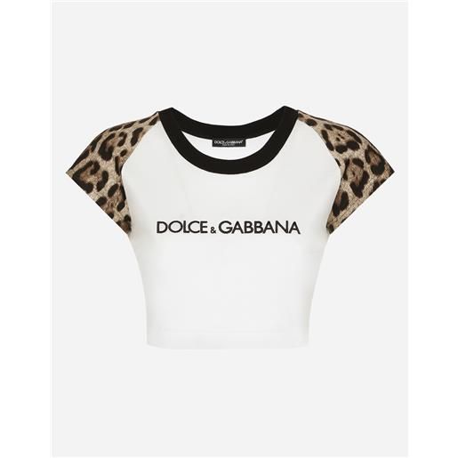 Dolce & Gabbana t-shirt manica corta con logo dolce&gabbana