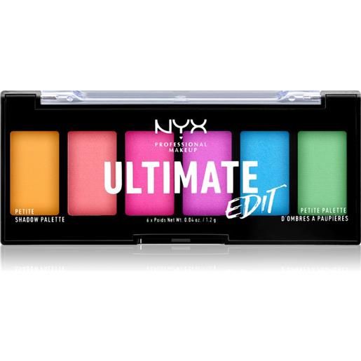 NYX Professional Makeup ultimate edit petite shadow 6x1.2 g