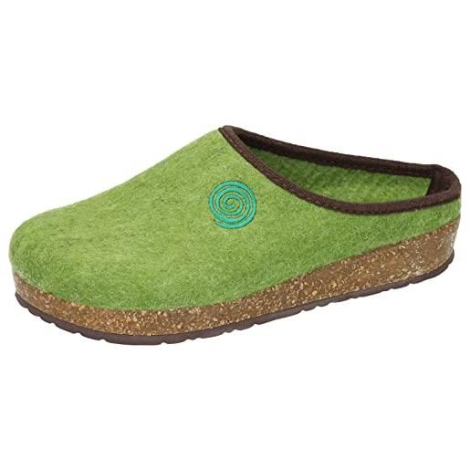 Dr. Brinkmann pantofole, donna, verde chiaro, 42 eu