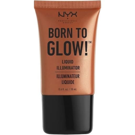 NYX Professional Makeup facial make-up highlighter born to glow liquid illuminator 04 sun goddes