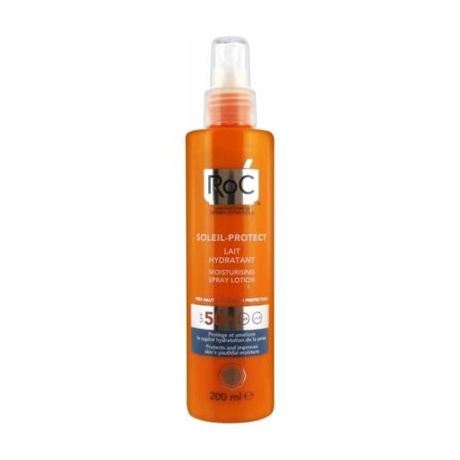 ROC OPCO LLC soleil protect moisturising spray lotion spf50+ roc 200ml