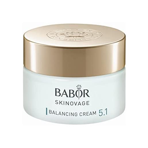 BABOR skinovage balancing cream, crema per il viso per pelli miste, idratante opacizzante per un colorito uniforme, anti-invecchiamento, 1 x 50 ml