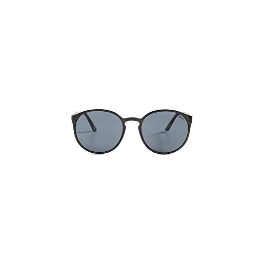 Le Specs occhiali da sole swizzle donna uomo rotondo montatura con protezione uv, smoke mono/carbone