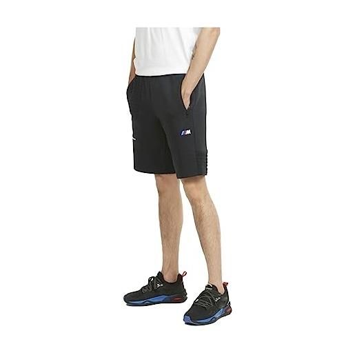 PUMA men's standard bmw mms sweat. Shorts, black, medium