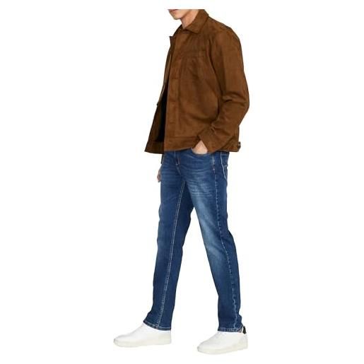 Sisley trousers 4v2use00c jeans, blue denim 901, 34 uomini