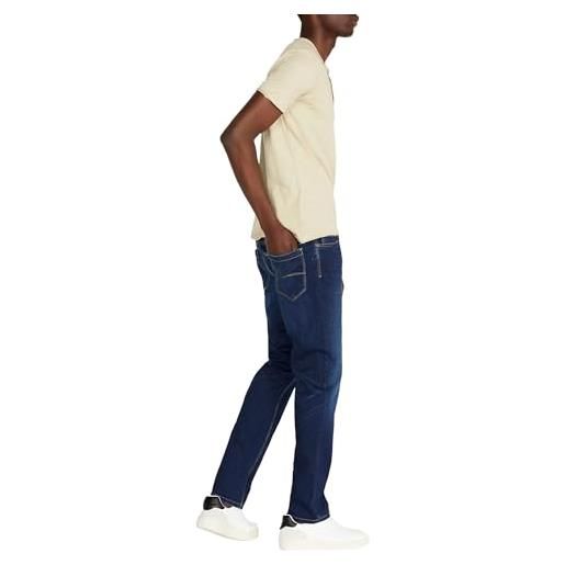 Sisley trousers 4v2use00c jeans, dark blue denim 902, 34 uomini