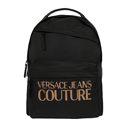 Versace jeans couture zaino da uomo marchio versace jeans couture, modello iconic logo 74ya4b90zs394, realizzato in pelle sintetica. Oro