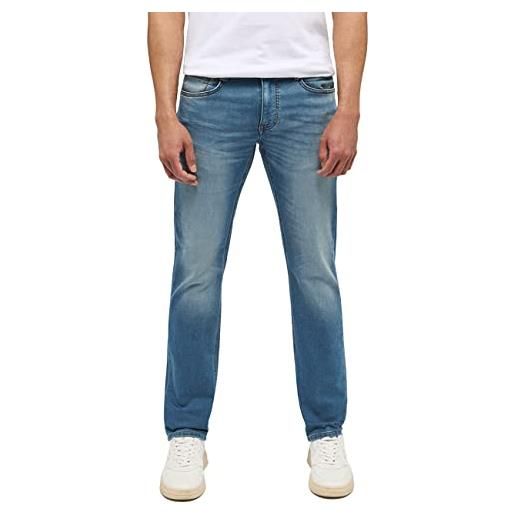Mustang oregon tapered k jeans, rinse 082, 34w / 32l uomo
