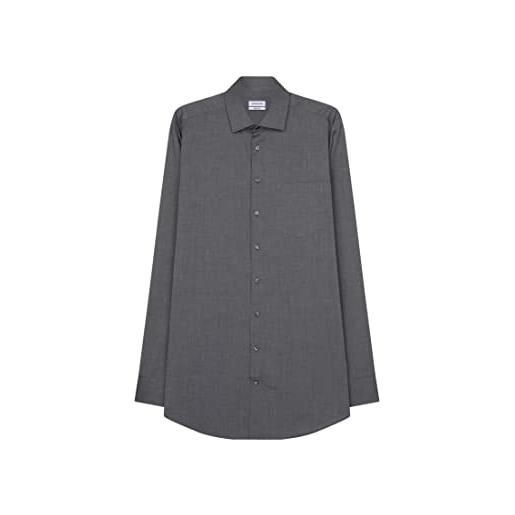 Seidensticker textilkontor walter seidensticker gmbh & co. Kg vestibilità normale, maniche extra lunghe maglietta, nero, 40 uomo