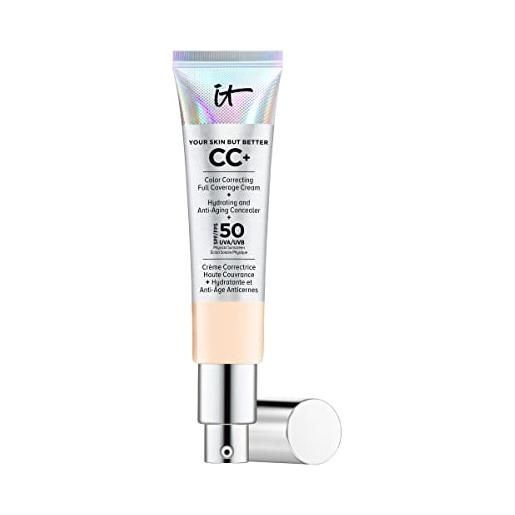 IT Cosmetics your skin but better cc+ cream foundation spf50+ #fair light
