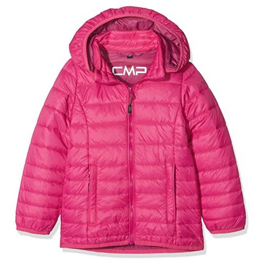 CMP - giacca da bambini con cappuccio removibile, hot pink, 164