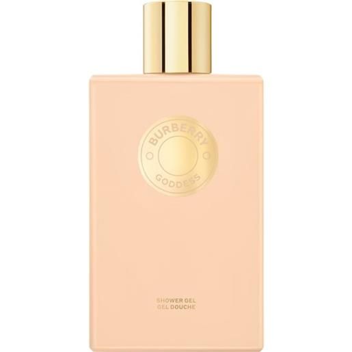 Burberry profumi femminili goddess gel doccia