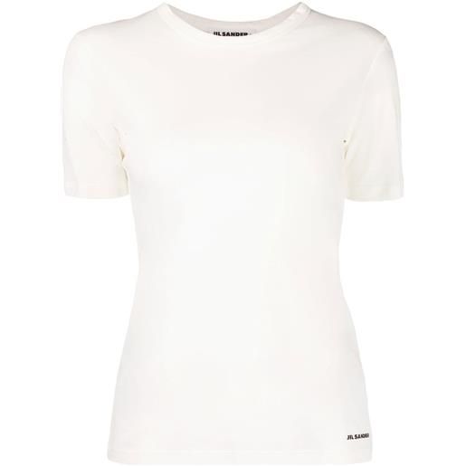 Jil Sander t-shirt girocollo - bianco