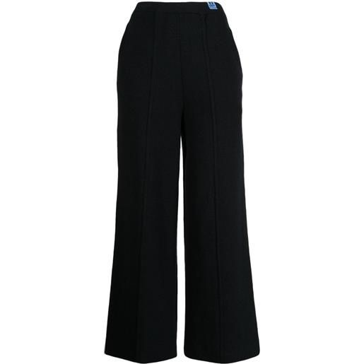 Maison Mihara Yasuhiro pantaloni con dettaglio cuciture - nero