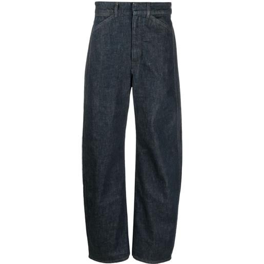 LEMAIRE jeans a gamba ampia - blu