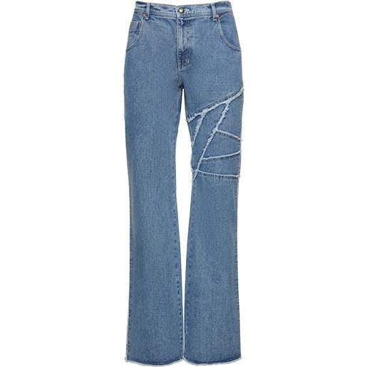 ANDERSSON BELL jeans svasati ghentel a taglio vivo