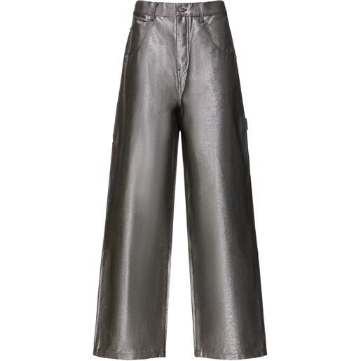 MARC JACOBS jeans oversize reflective