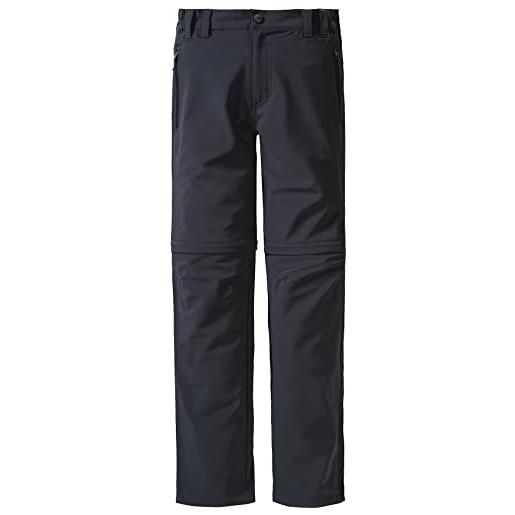 CMP pantaloni zip off elasticizzati da bambini, antracite, 176