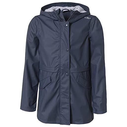 CMP, giacca da bambino con cappuccio fisso, black blue, 140