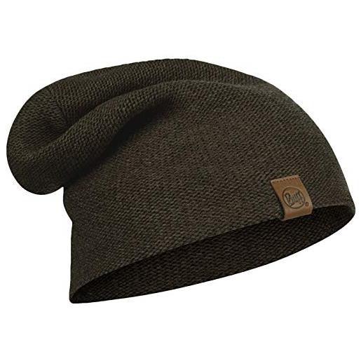 Buff cappello unisex in denim lavorato a maglia