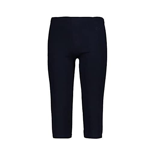 CMP pinocchietto fitness, pantaloni bambina, blu (black blue), 116