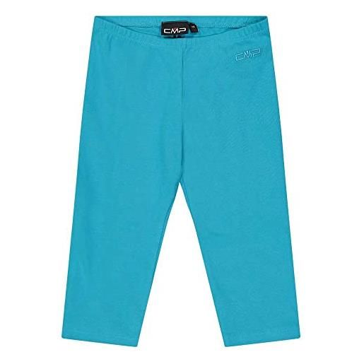 CMP pinocchietto fitness, pantaloni bambina, blu (black blue), 110