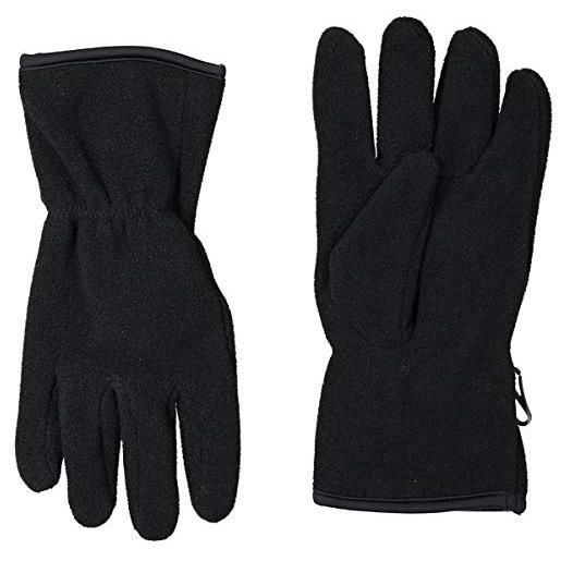 CMP - guanti in pile da uomo, nero, l