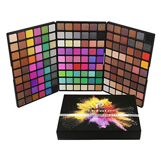 JasCherry gracelaza 162 colori palette ombretti ombretto - cosmetico tavolozza per trucco occhi - adattabile a uso professionale che privato
