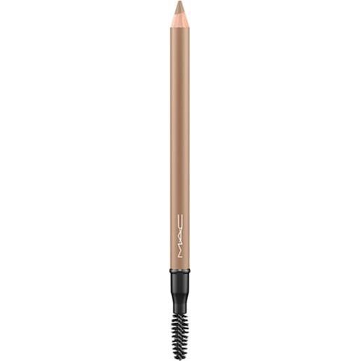 MAC Cosmetics matita per sopracciglia con scovolino veluxe (brow liner) 1,19 g omega