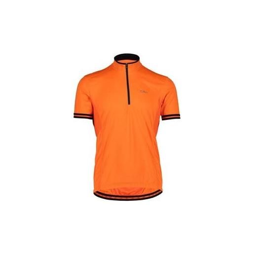 CMP maglietta da uomo bike's dry function, arancione fluo, 48