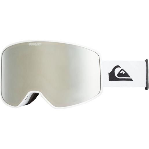 Quiksilver storm mask bianco amber rose ml silver/cat3