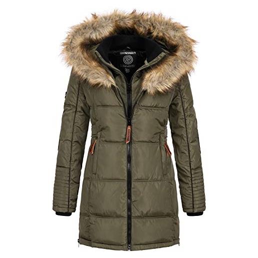 Geographical Norway giacca invernale da donna parka d-454 grigio scuro s