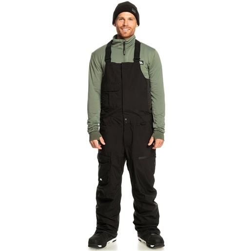 Quiksilver utility bib race suit nero l uomo