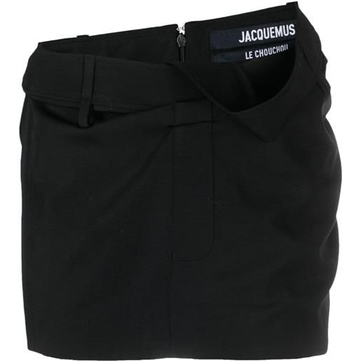 Jacquemus minigonna la mini jupe bahia - nero