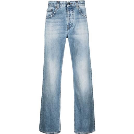 Jacquemus jeans le de nîmes fresa a vita media - blu