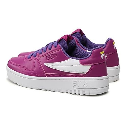 Fila fxventuno teens, scarpe da ginnastica bambine e ragazze, viola (viola wild aster prism violet), 36 eu