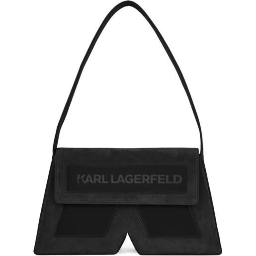 Karl Lagerfeld borsa a spalla ikon k - nero