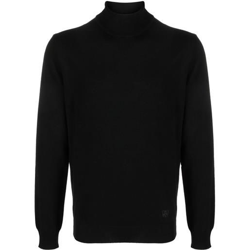 Corneliani maglione a collo alto - nero