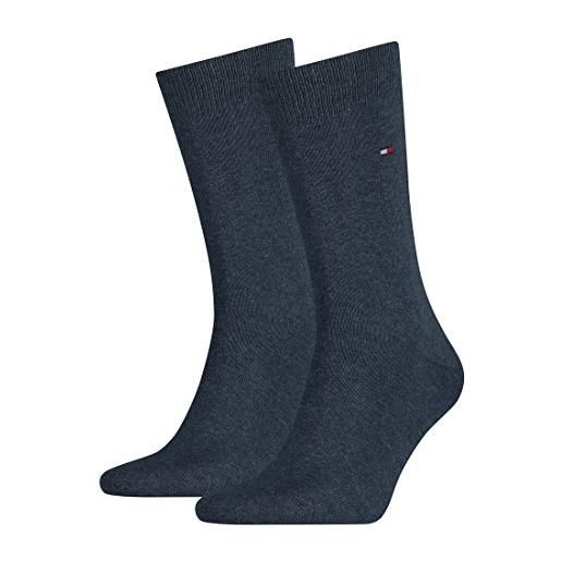 Tommy Hilfiger 371111-200 - calze da uomo classiche ed eleganti, 4 paia, taglia: 39-42, colore: nero