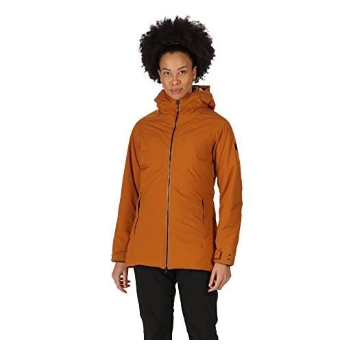 Regatta sanda ii giacca da escursionismo impermeabile traspirante, donna, arancione (mandorla rame), xxl