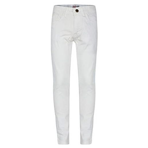 A2Z 4 Kids bambini ragazze skinny jeans bianco progettista - girls jeans jn25 white_7-8