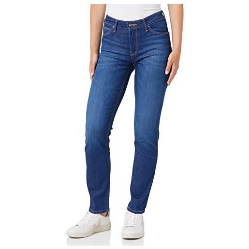 Lee elly jeans, shredder blue, 38/40 it (25w/31l) donna